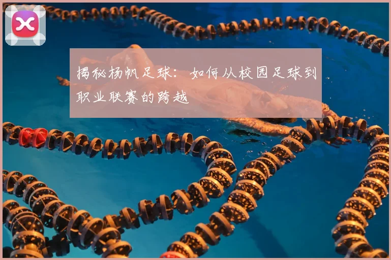 揭秘杨帆足球：如何从校园足球到职业联赛的跨越